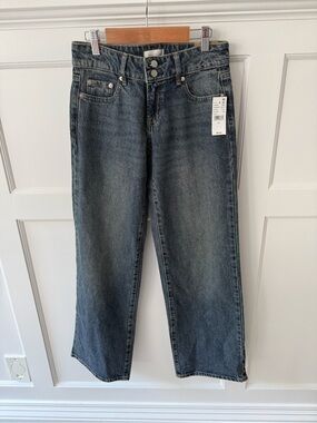 PACSUN low rise girlfriend size 25 NWT